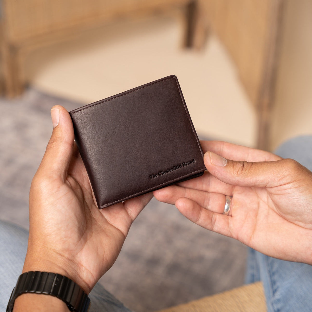 Ralph Full-Grain Leather Wallet メンズ – alternate product view 2