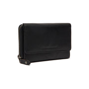 Rhodos Full-Grain Leather Wallet レディース in Classic 100% Full-Grain Leather - Full Exterior Front Profile View | Buy Online