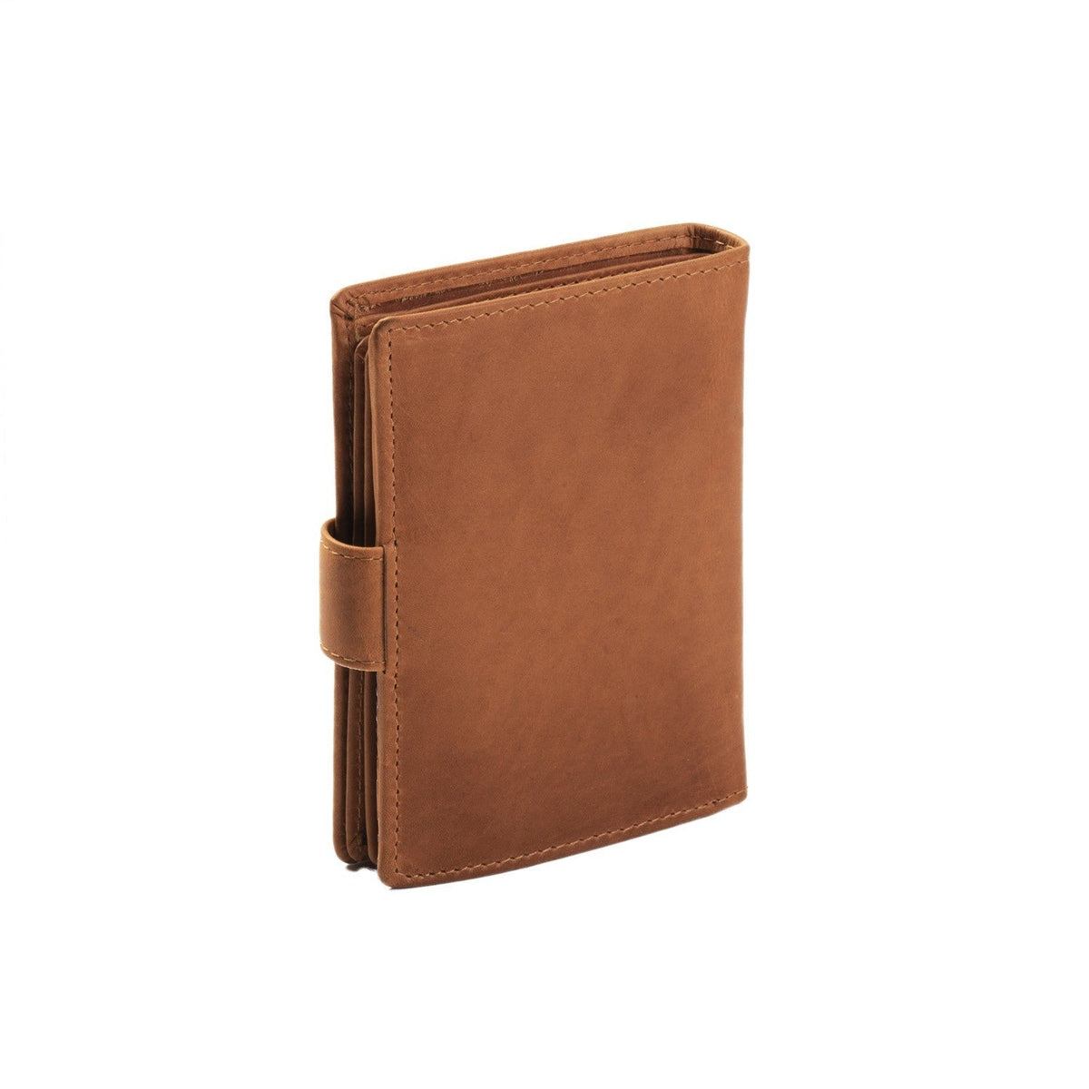 
Cognac Leather Wallet Ruby, detail view 5
