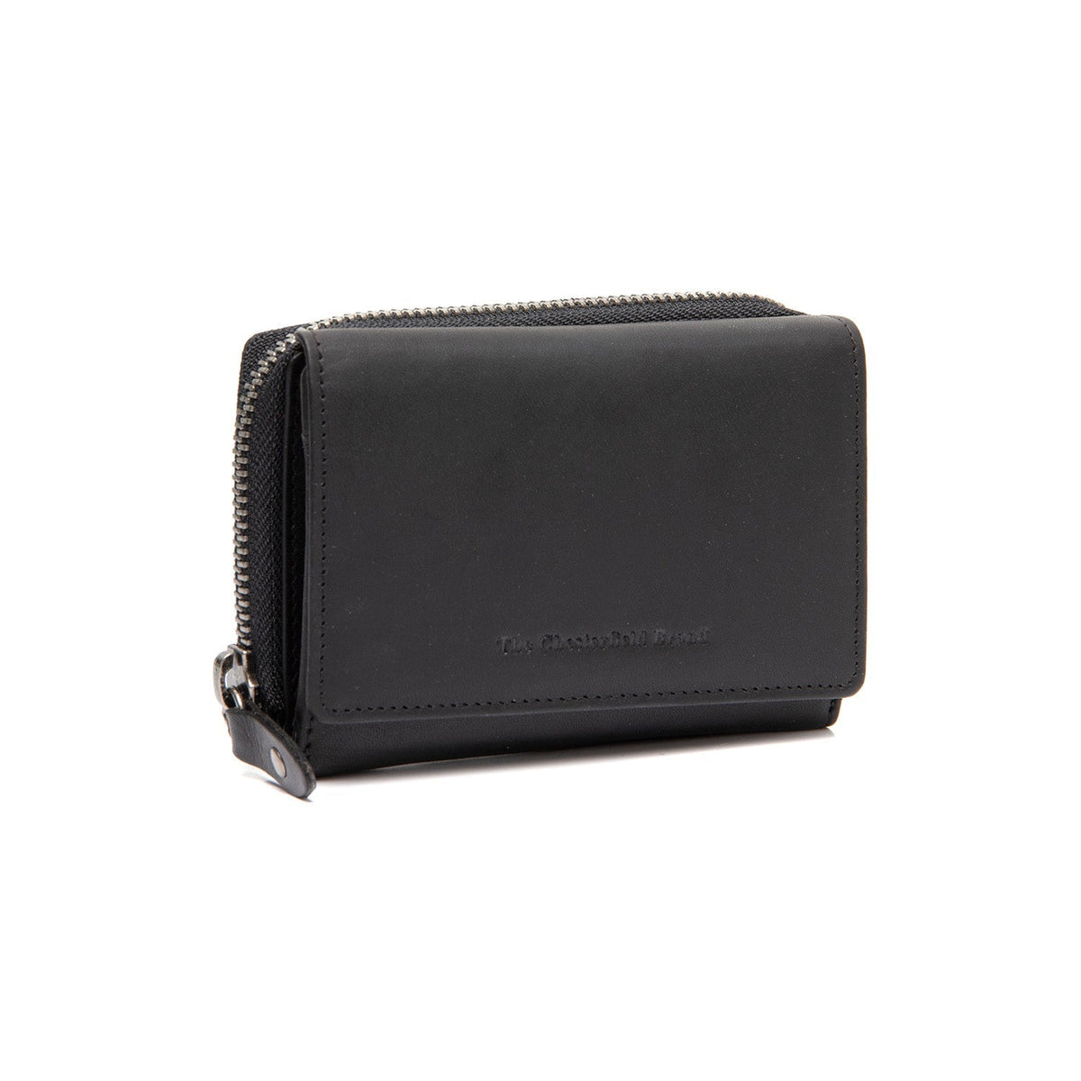 Sorraia Full-Grain Leather Wallet レディース in Classic 100% Full-Grain Leather - Full Exterior Front Profile View | Buy Online