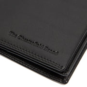 Solid Antique Brass Hardware &amp; Heavy-Duty Dual Zipper Detail on Vincent Full-Grain Leather Wallet メンズ