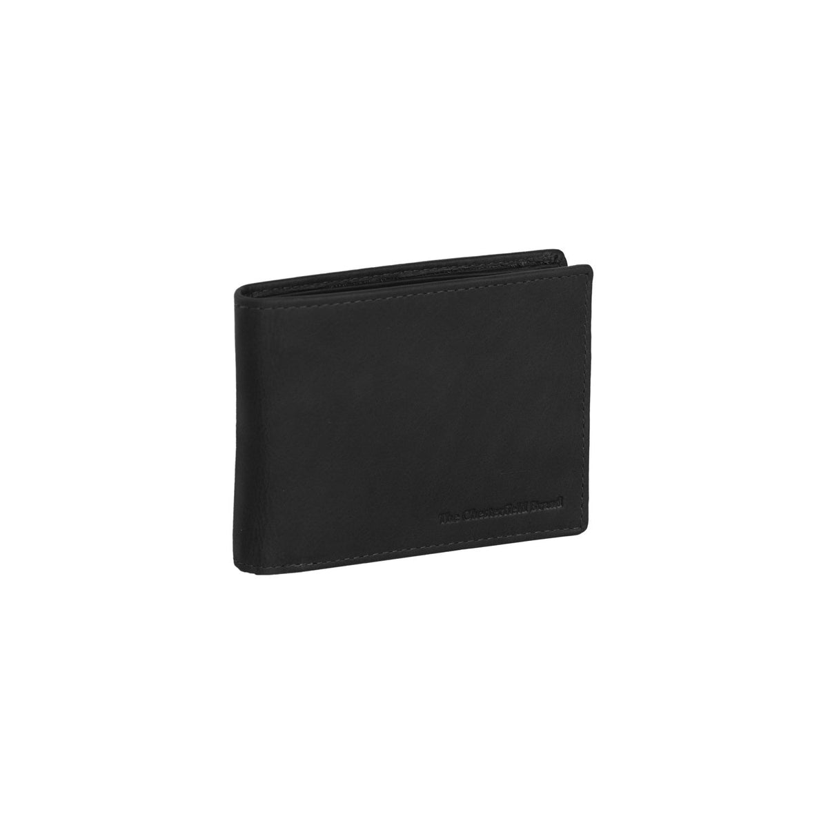 Walid Full-Grain Leather Wallet メンズ in Classic 100% Full-Grain Leather - Full Exterior Front Profile View | Buy Online