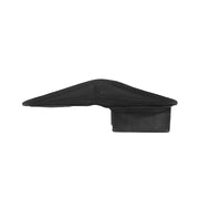 Walid Full-Grain Leather Wallet メンズ - Structured Side Profile Showing Gusset Depth &amp; Expansion Capacity