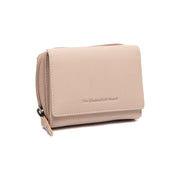 Zelan Full-Grain Leather Wallet レディース in Classic 100% Full-Grain Leather - Full Exterior Front Profile View | Buy Online
