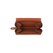 Zelan Full-Grain Leather Wallet レディース – alternate product view 3