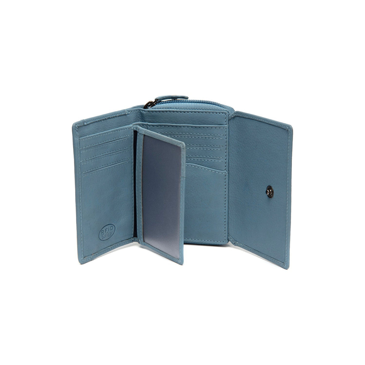 Zelan Full-Grain Leather Wallet レディース – alternate product view 3