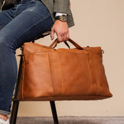 Mark Full-Grain Leather Weekender Bag レディース – alternate product view 2