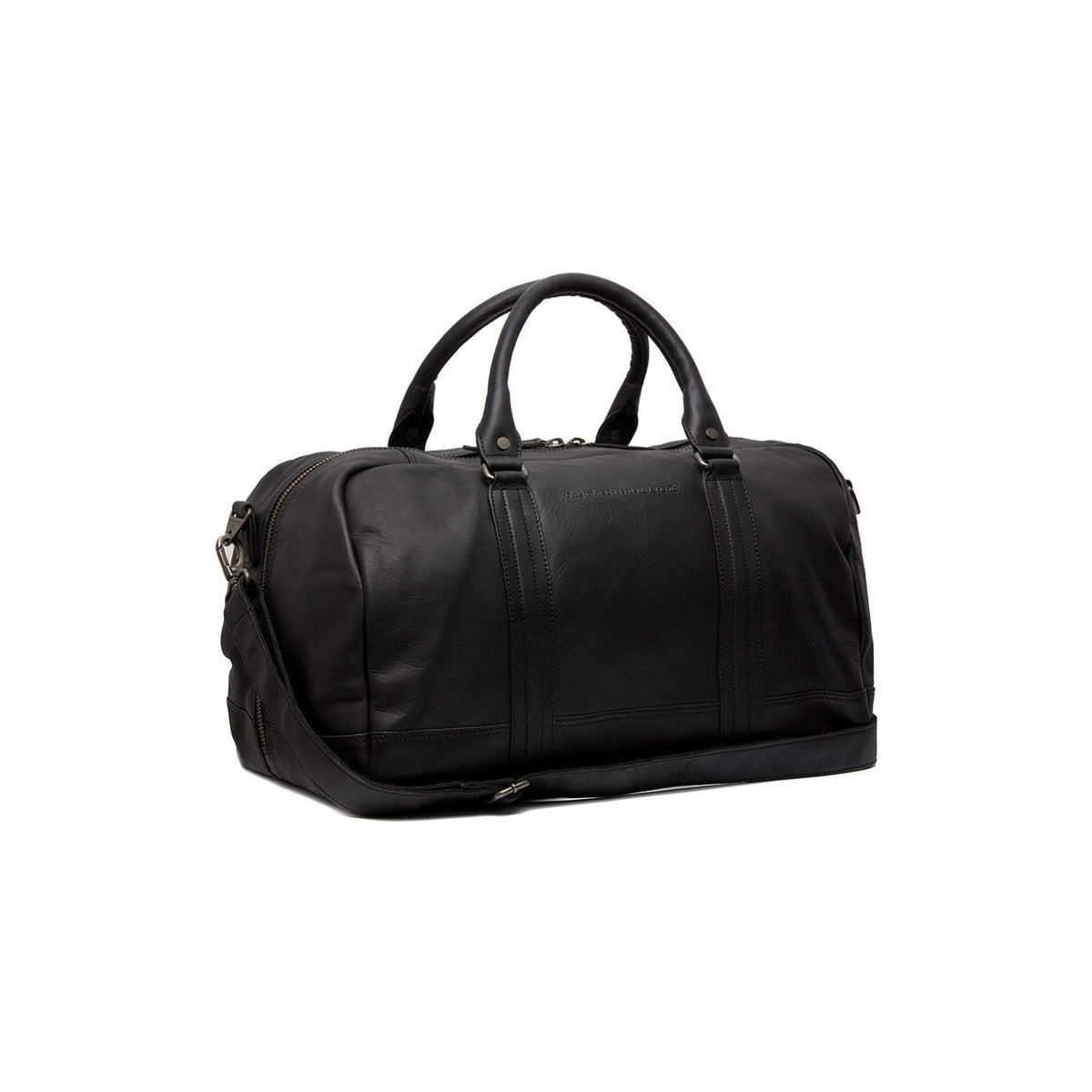 Perth Full-Grain Leather Weekender Bag レディース in Classic 100% Full-Grain Leather - Full Exterior Front Profile View | Buy Online