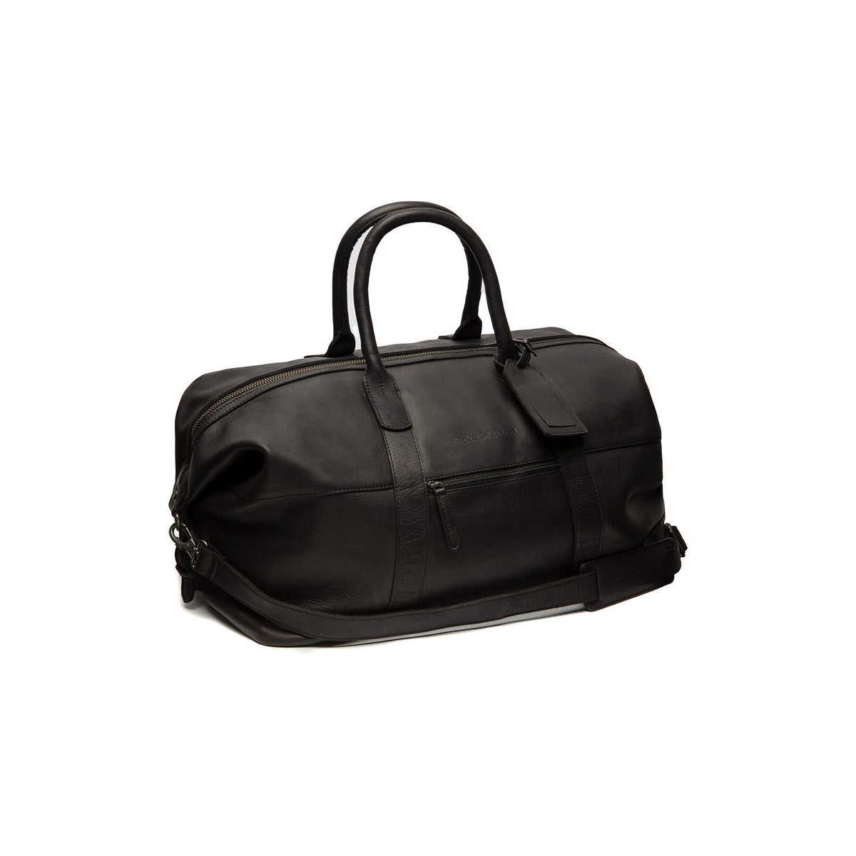 Portsmouth Full-Grain Leather Weekender Bag レディース in Classic 100% Full-Grain Leather - Full Exterior Front Profile View | Buy Online