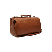Texel Full-Grain Leather Weekender Bag レディース in Classic 100% Full-Grain Leather - Full Exterior Front Profile View | Buy Online
