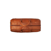 Cognac Leather Weekender Trolley Jayven レディース, detail view 5