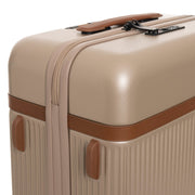 Tailored Rib Cuffs &amp; Hem Craftsmanship Construction Detail on Medium Suitcase Zuna レディース