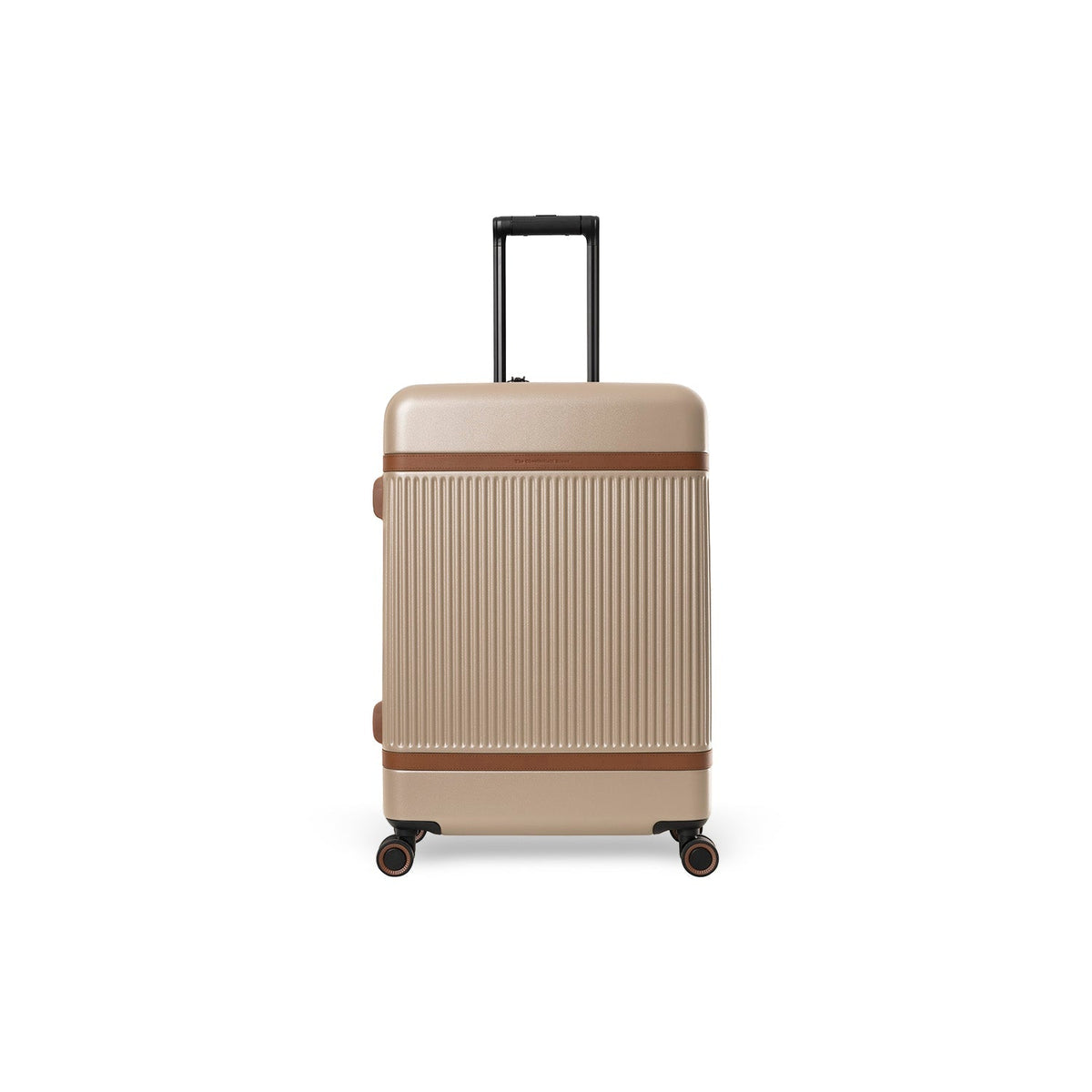 Styled Fit Perspective of Medium Suitcase Zuna レディース on Model - Natural Daylight Drape