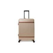 Styled Fit Perspective of Medium Suitcase Zuna レディース on Model - Natural Daylight Drape