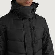 
内側ライニングビュー Showing Quilted Viscose Lining & 内側ユーティリティポケット2つ