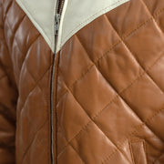 
Norman レザージャケット タン Puffer レザージャケット メンズ – alternate product view 6