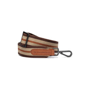 Beige Shoulder Strap レディース in Classic 100% Full-Grain Leather - Front Profile View &amp; Tailored Silhouette | Buy Online