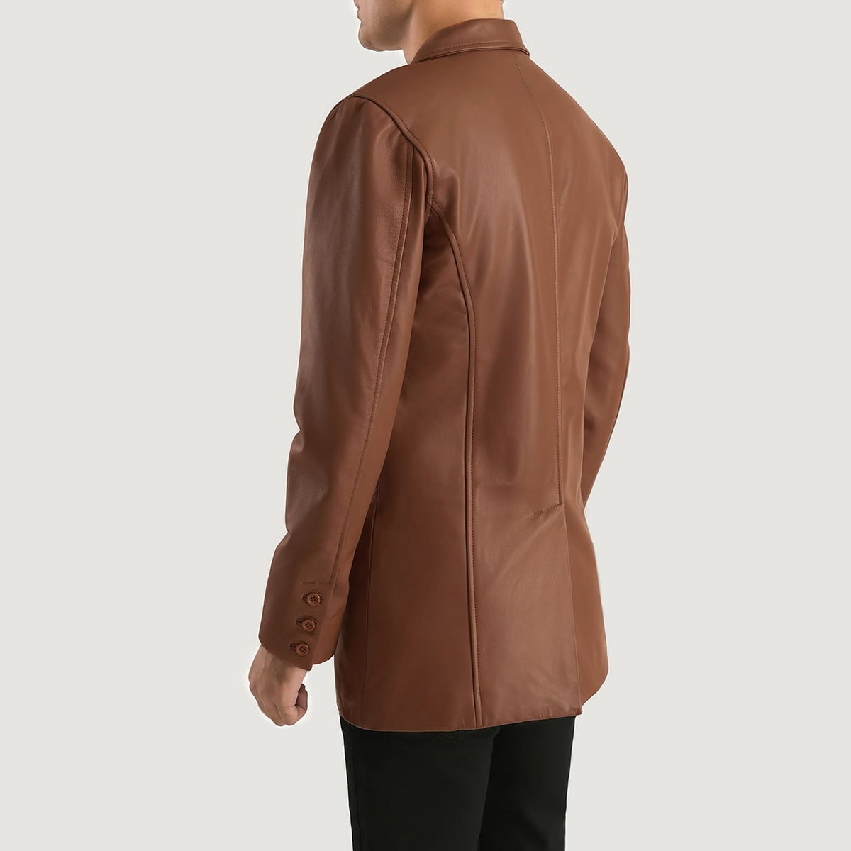 Ray Cutler レザージャケット メンズ – alternate product view 5