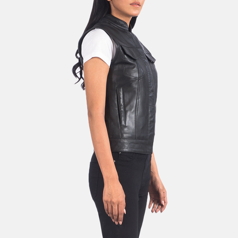 
内側ライニングビュー Showing Quilted Polyester Lining & 内側ユーティリティポケット2つ