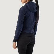 
Rebella Hooded レザーボンバージャケット レディース – alternate product view 5