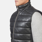 
内側ライニングビュー Showing Quilted Polyester Lining & 内側ユーティリティポケット2つ