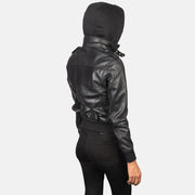 
Roslyn Hooded レザーボンバージャケット レディース – alternate product view 5