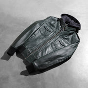 
Roslyn Hooded レザーボンバージャケット レディース – alternate product view 8