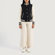 Savant Varsity レザージャケット レディース – alternate product view 3