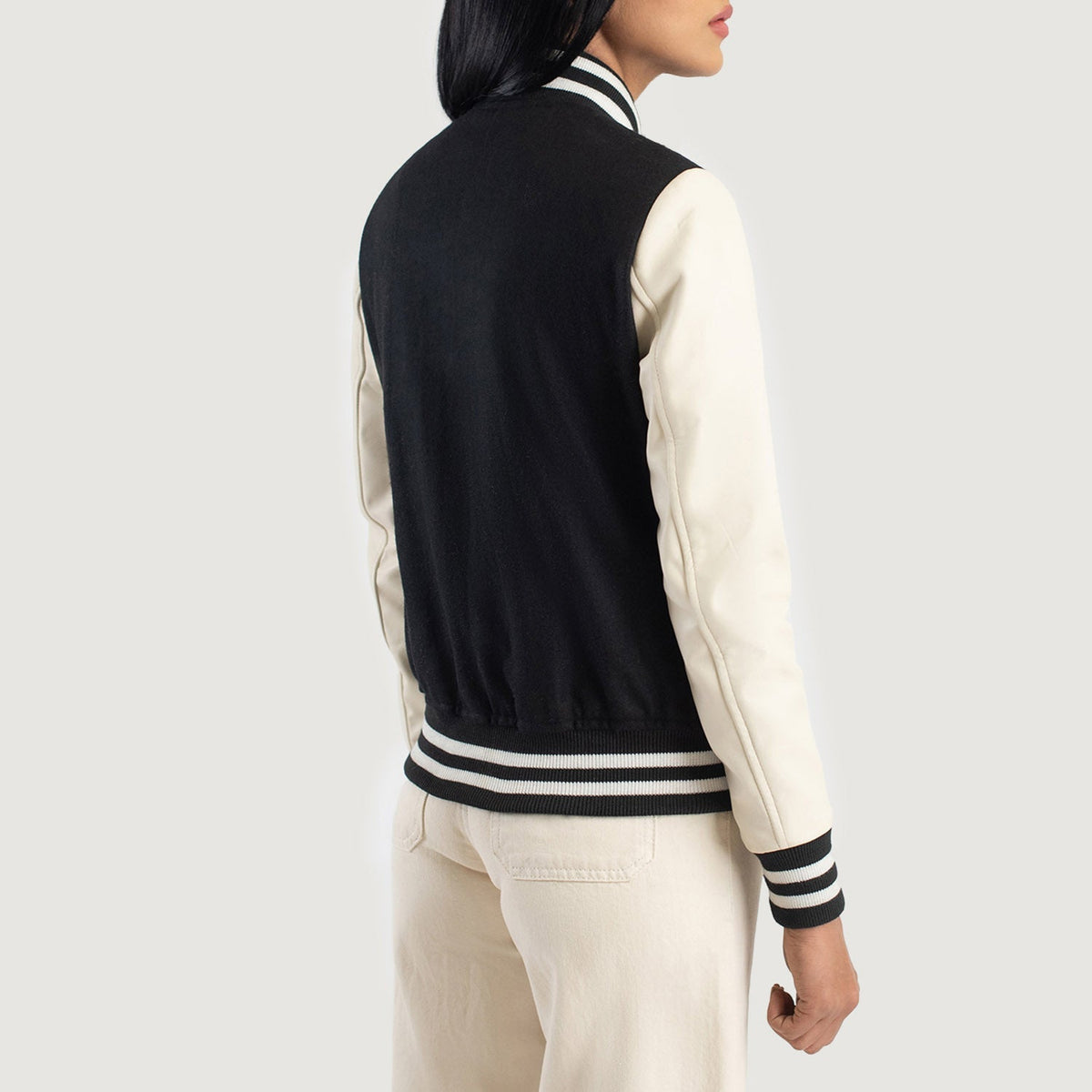 Savant Varsity レザージャケット レディース – alternate product view 5