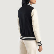 Savant Varsity レザージャケット レディース – alternate product view 5