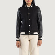 Savant Varsity レザージャケット レディース – alternate product view 4