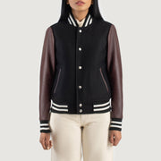 Savant Varsity レザージャケット レディース – alternate product view 4