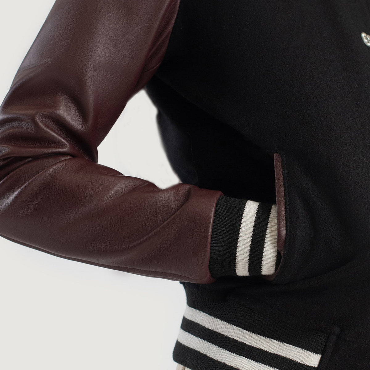 Savant Varsity レザージャケット レディース – alternate product view 6