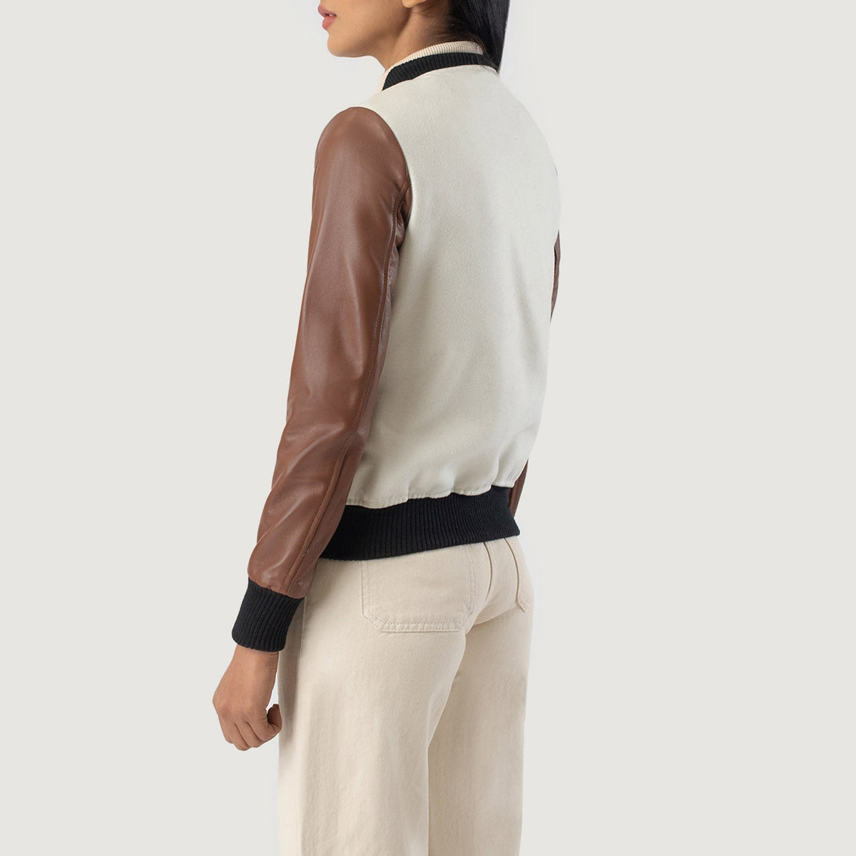 Savant Varsity レザージャケット レディース – alternate product view 5