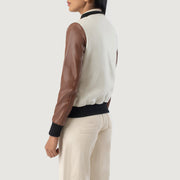 Savant Varsity レザージャケット レディース – alternate product view 5