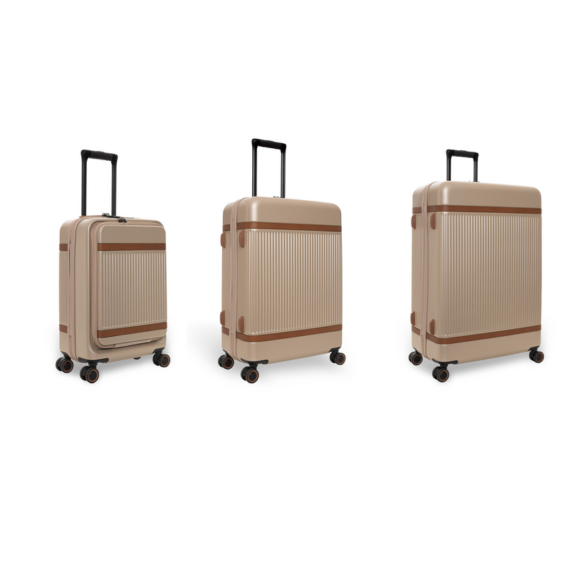 Suitcase Set Front Pocket Zuna レディース