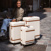 Suitcase Set Front Pocket Zuna レディース – alternate product view 2