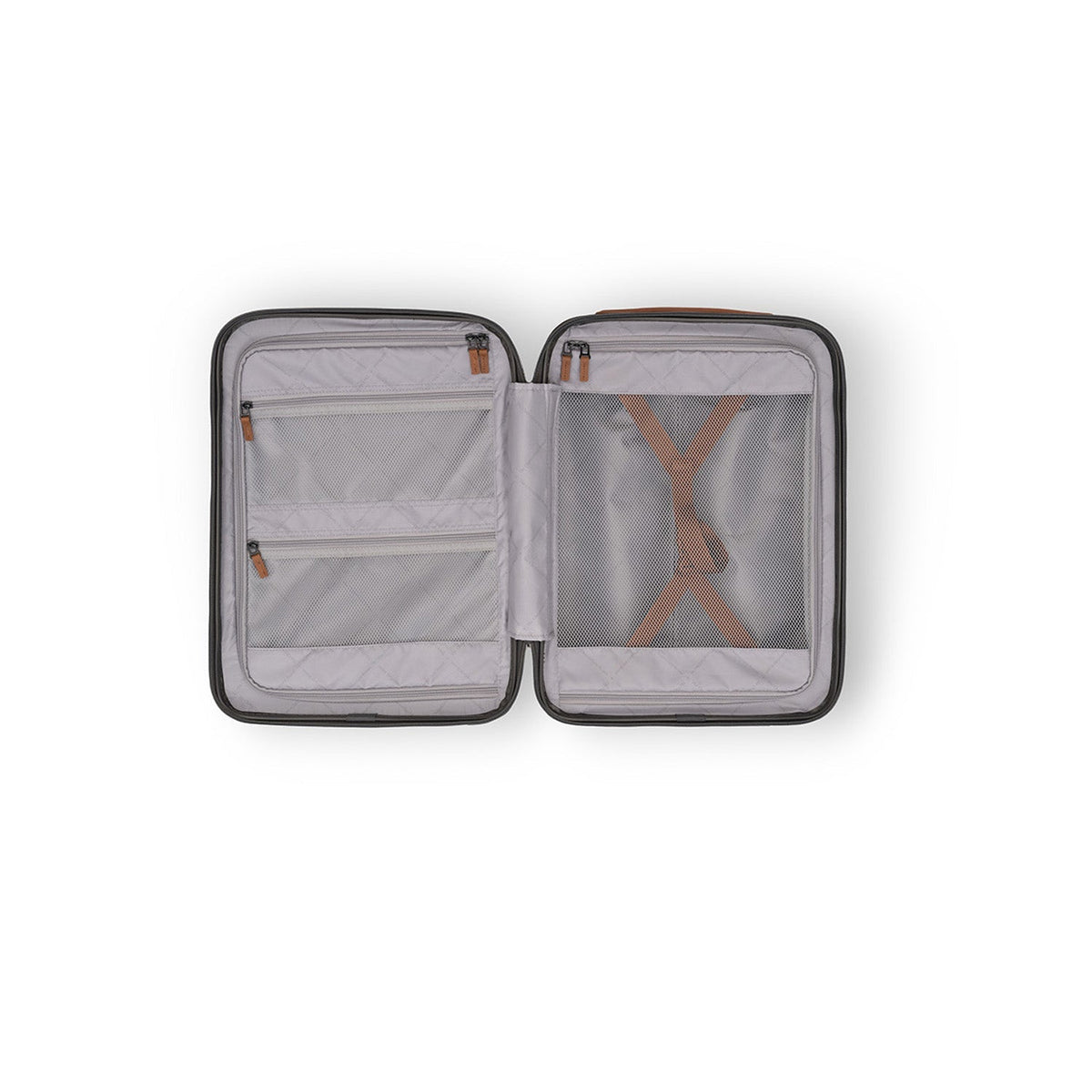 Urban Graphite Suitcase Set Front Pocket Zuna レディース, detail view 3