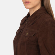 
Suzy Trucker ブラウン レザージャケット レディース – alternate product view 6