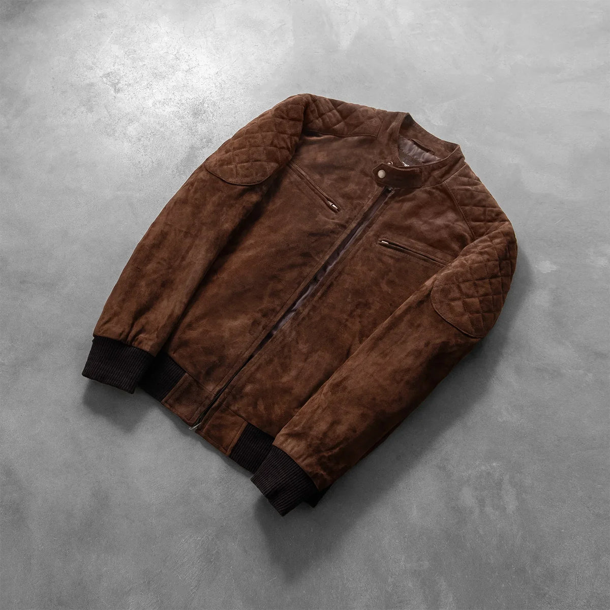 Sven レザーボンバージャケット メンズ – alternate product view 7