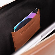 
内側ライニングビュー Showing Cotton Twill & 内側ユーティリティポケット2つ