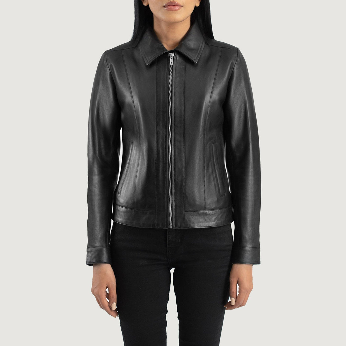 
Vixen Classic Collar レザージャケット レディース – alternate product view 4