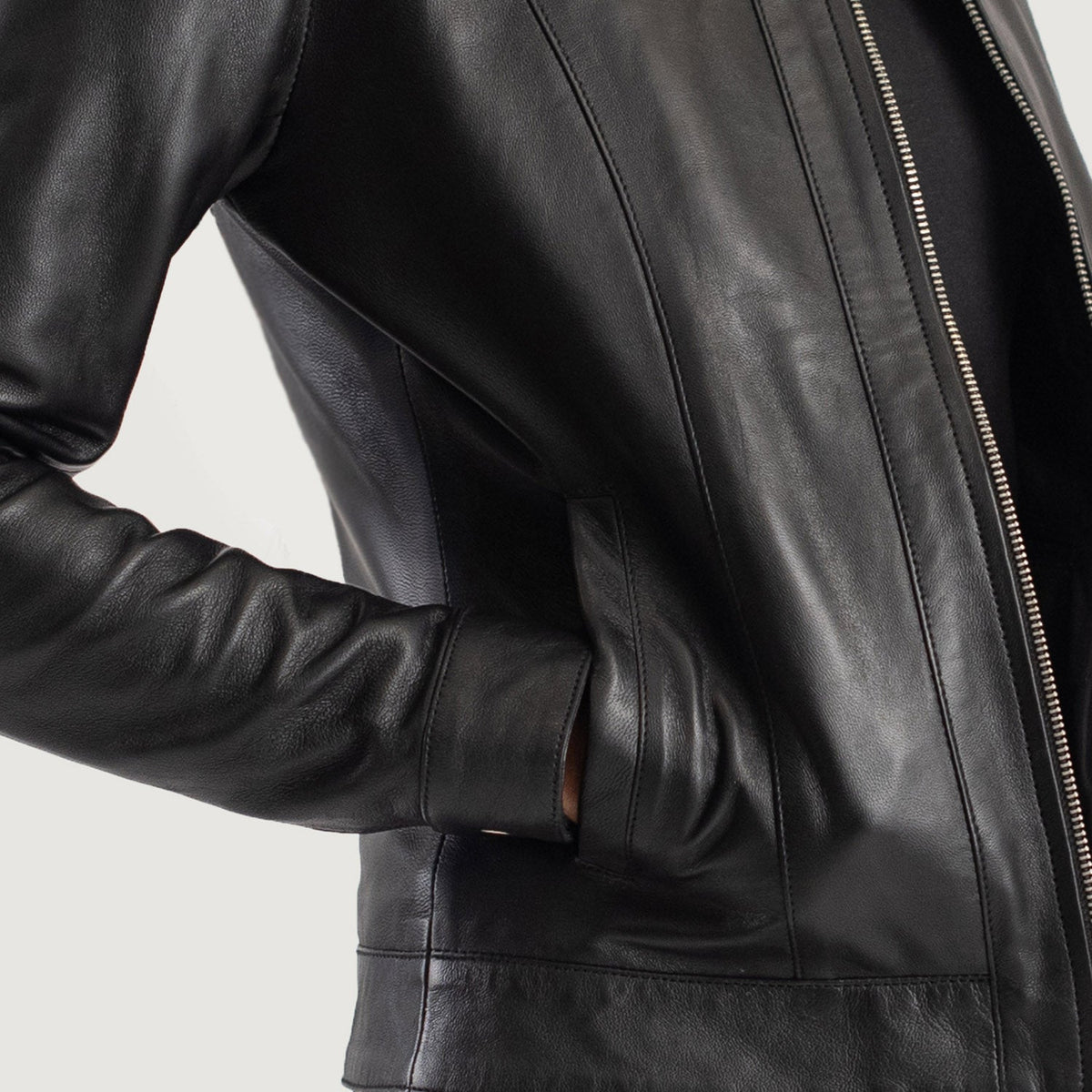 
Vixen Classic Collar レザージャケット レディース – alternate product view 6