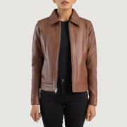 
Vixen Classic Collar レザージャケット レディース – alternate product view 1