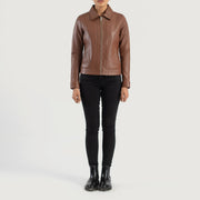 
Vixen Classic Collar レザージャケット レディース – alternate product view 3
