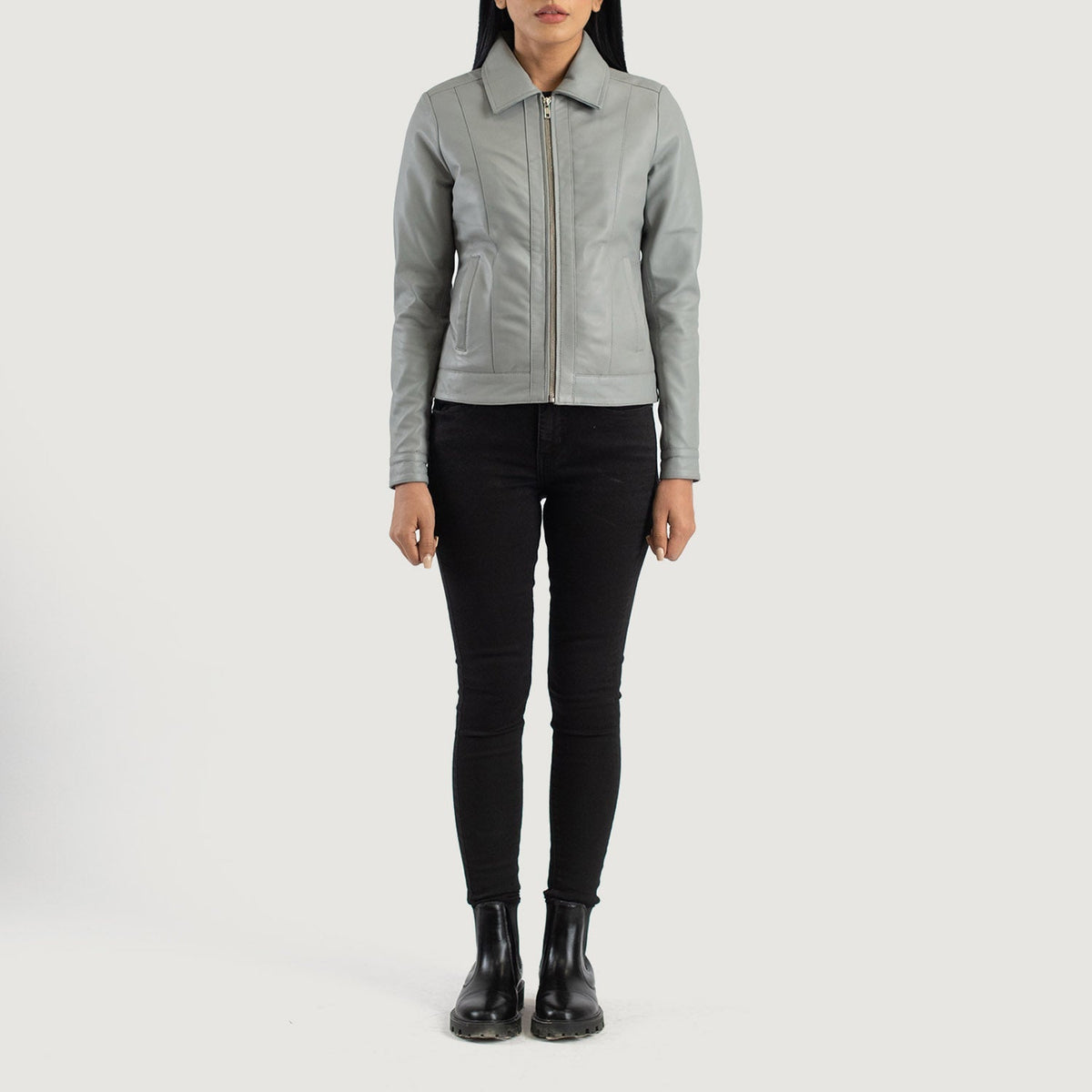 
Vixen Classic Collar レザージャケット レディース – alternate product view 3