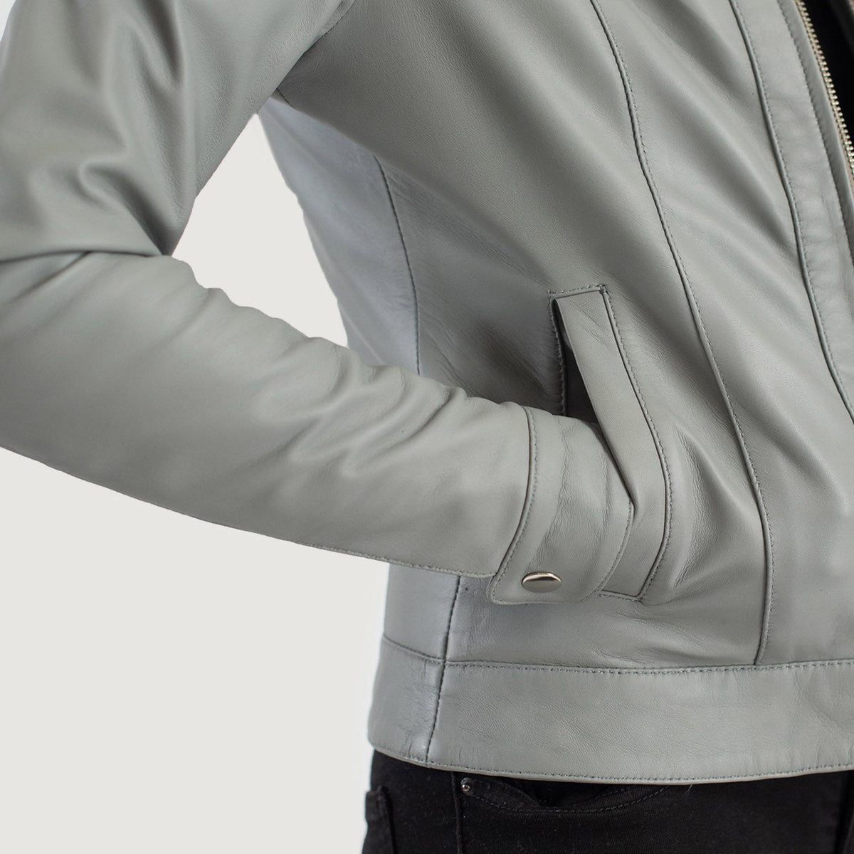 
Vixen Classic Collar レザージャケット レディース – alternate product view 6