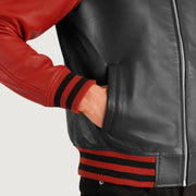 Walton Varsity レザージャケット メンズ – alternate product view 6