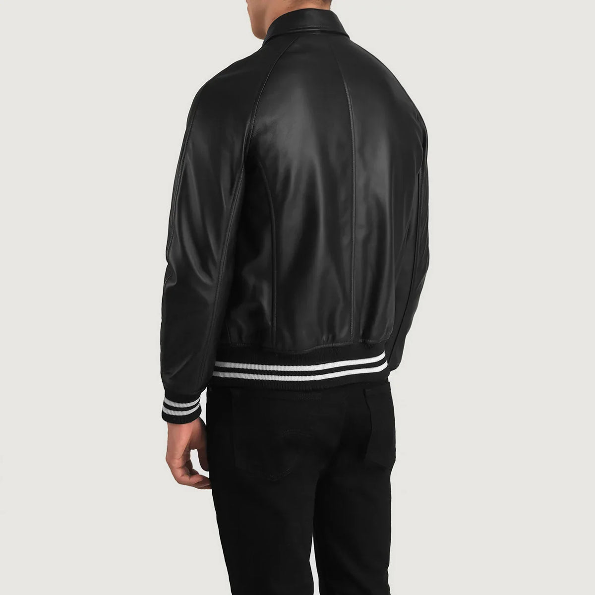Walton Varsity レザージャケット メンズ – alternate product view 5
