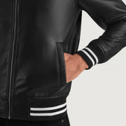 Walton Varsity レザージャケット メンズ – alternate product view 6